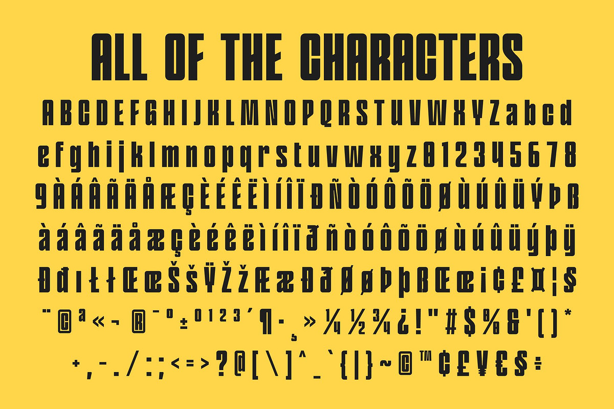 CS Genial – Condensed Font, a Sans Serif Font by Craft Supply Co. (Photo 9 of 9)