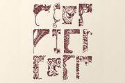 49 Art Nouveau Corners and Frames, a Decorative Illustration by Stanislav Kharchevskyi (Thumbnail 3 of 4)