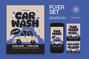Car Wash Flyer, a Flyer Template by graphicook (Thumbnail 1 of 3)