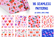 Cutout Valentine Poster Creator, a Background Graphic by ArtFM (Thumbnail 8 of 13)
