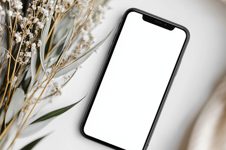 Smartphone with blank screen, a Technology Photo by MistyDay