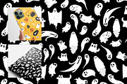 5 Halloween Seamless Pattern, a Pattern Graphic by vintagio (Thumbnail 3 of 4)
