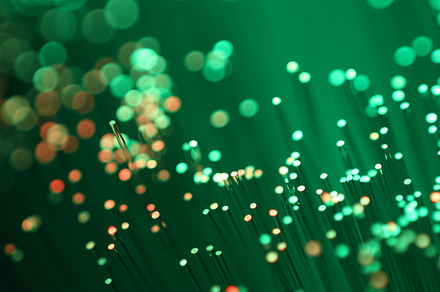 Fibers stock photo containing digital and tech