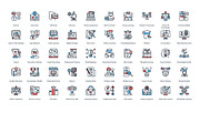 E-Learning and Training Color Icons, a Duotone Icon by vectorstank (Thumbnail 3 of 3)