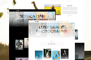 Lusy – Photography Portfolio Theme, a WordPress Template by pixelonetry (Thumbnail 1 of 2)