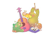 Cute Illustrations II, a Decorative Illustration by Anastasiya Klempach (Thumbnail 7 of 12)