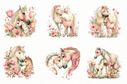 Whimsical Mother's Day Horse Clipart, an Illustration by Designworld (Thumbnail 3 of 8)