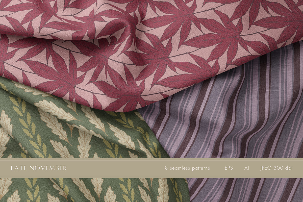 Hand-drawn forest botanical patterns, a Pattern Graphic by Enia Grace (Photo 3 of 12)