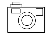 Colorful Cameras, an Object Graphic by Maybe Sparrow Designs (Thumbnail 2 of 2)