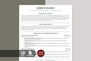 ATS Resume Template, a Resume Template by Anjum Ilyas (Thumbnail 1 of 7)