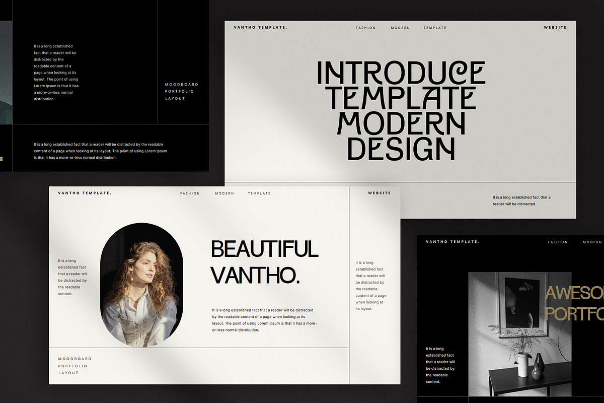 Vantho Presentation Template preview 5