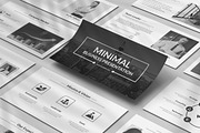 Minimal Business Presentation, a Presentation Template by Mighty-Slide (Thumbnail 1 of 4)