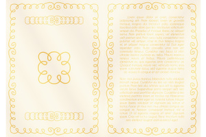Hand drawn frame, logo and border 5, a Decorative Illustration by Ederella