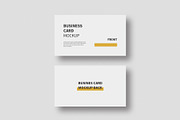 Poster/Flyer & Business Card mockup, a Product Mockup by Rongmistiry (Thumbnail 3 of 4)