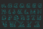 Chrismas deer, a Symbol Font by Petal Pixels (Thumbnail 2 of 9)