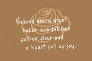 Creamy Sauce Font, a Handwritten Font by Timurtype (Thumbnail 2 of 8)