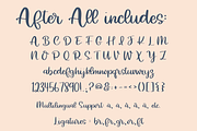 After All, Cute Handwritten Script, a Script Font by Designing Digitals (Thumbnail 2 of 9)