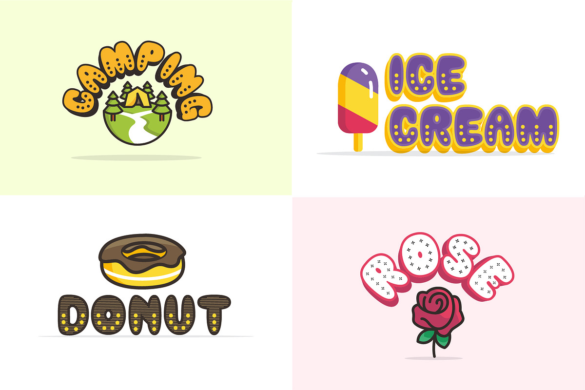 GEMOY - Fun Layered Font, a Font by StoricType (Photo 7 of 14)