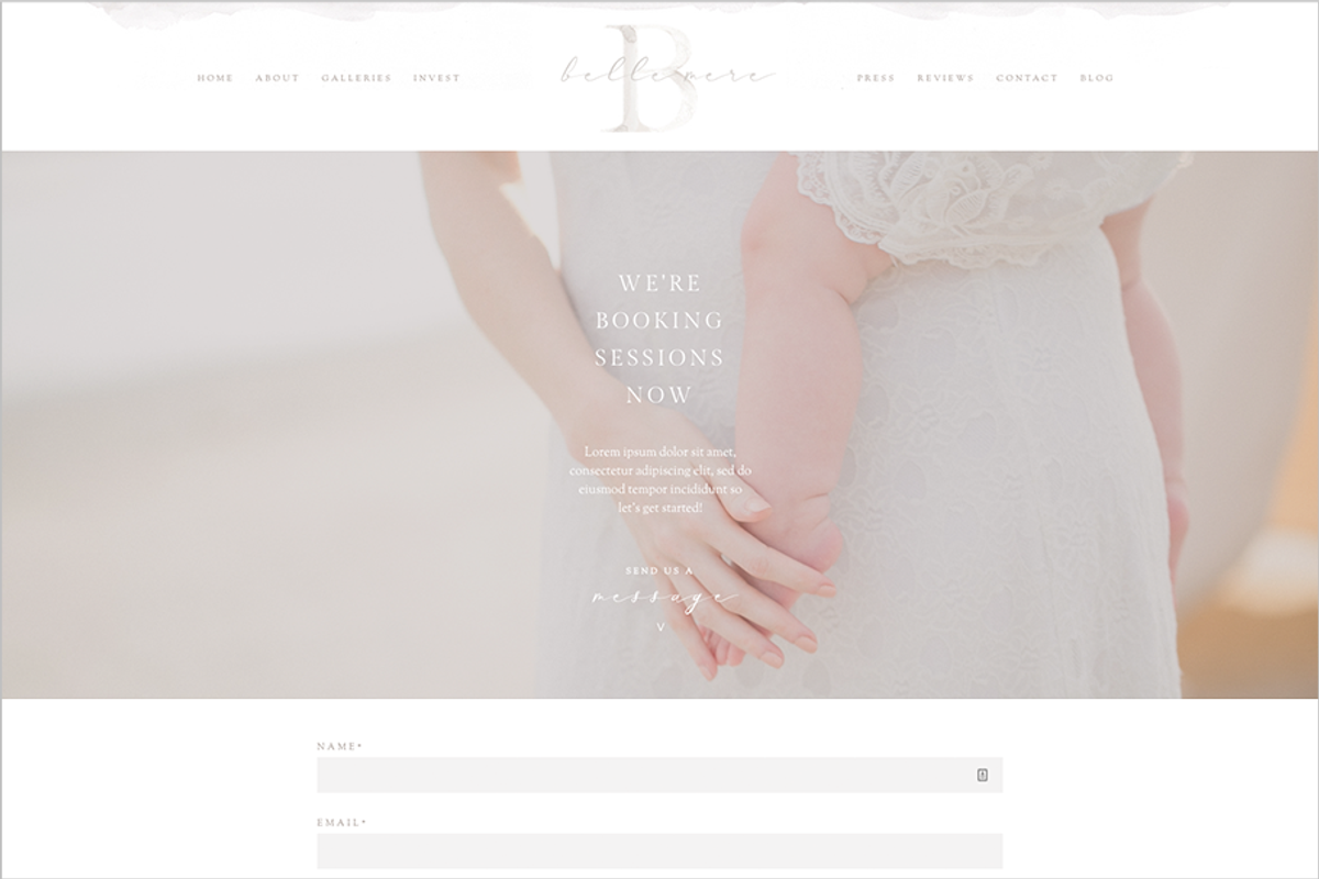 Belle Mère Prophoto 7 Template, a Websites & App Template by Red Met Yellow Creative (Photo 19 of 23)