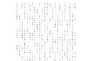 Stream of binary code., an Illustration by Tanysl