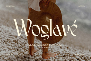 Woglave – Elegant Modern Serif Font