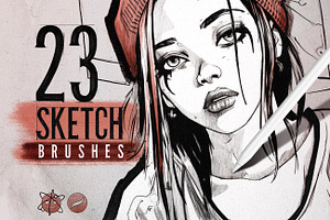 23 Procreate Sketch Brushes