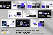 Innovative Business Pitch-Deck, a Presentation Template by Slide-Agency (Thumbnail 1 of 8)