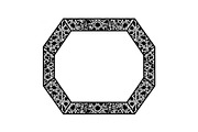Polygon Frame & Label Bundle, an Illustration by Creativeshirt (Thumbnail 45 of 51)