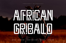 African Gribald - Greek Font