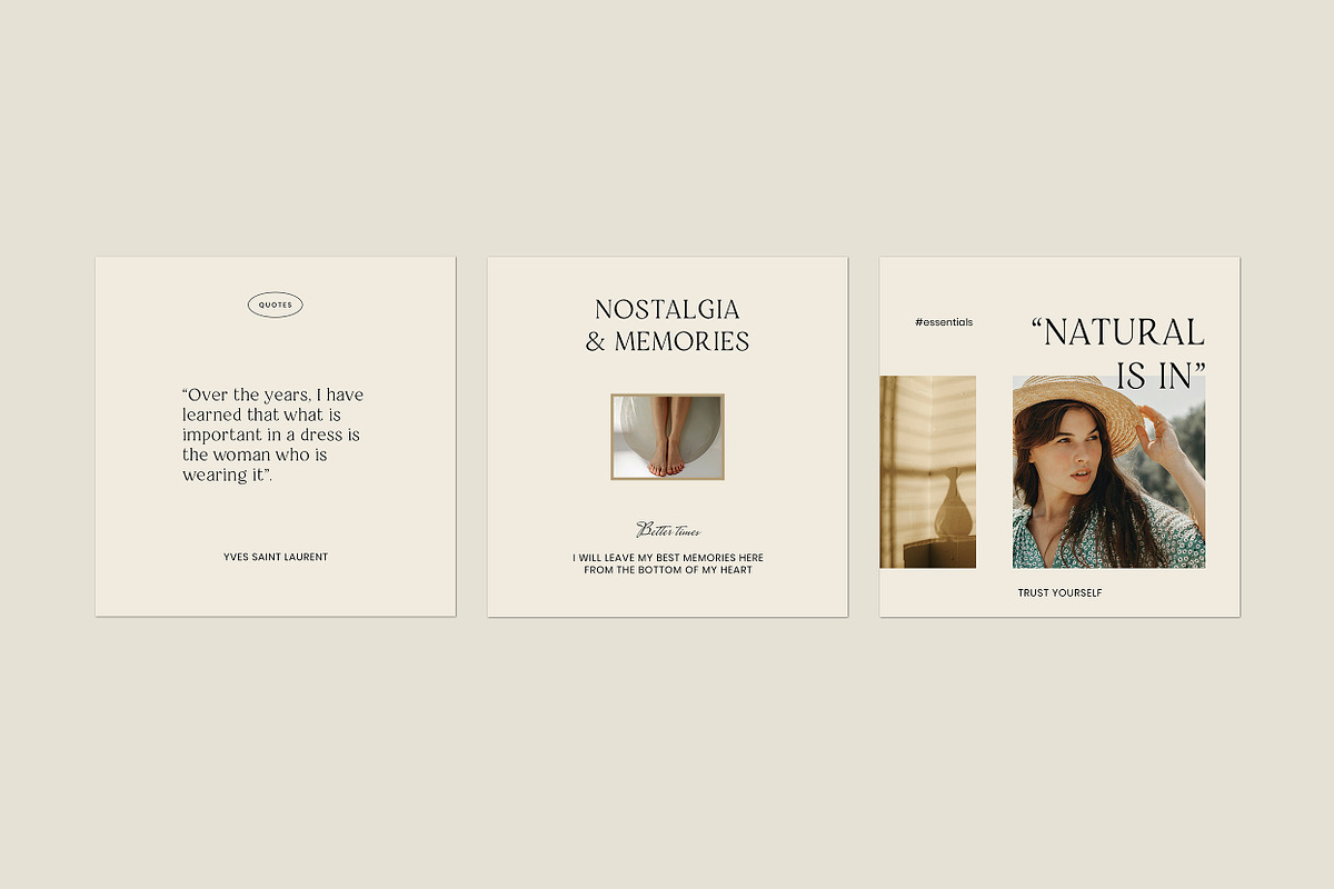 Juliet Social Media Pack PS, a Social Media Template by Feel This (Photo 6 of 18)