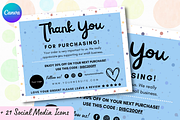 Thank You Card for Business - Polka, a Card Template by Miku Waku (Thumbnail 1 of 3)