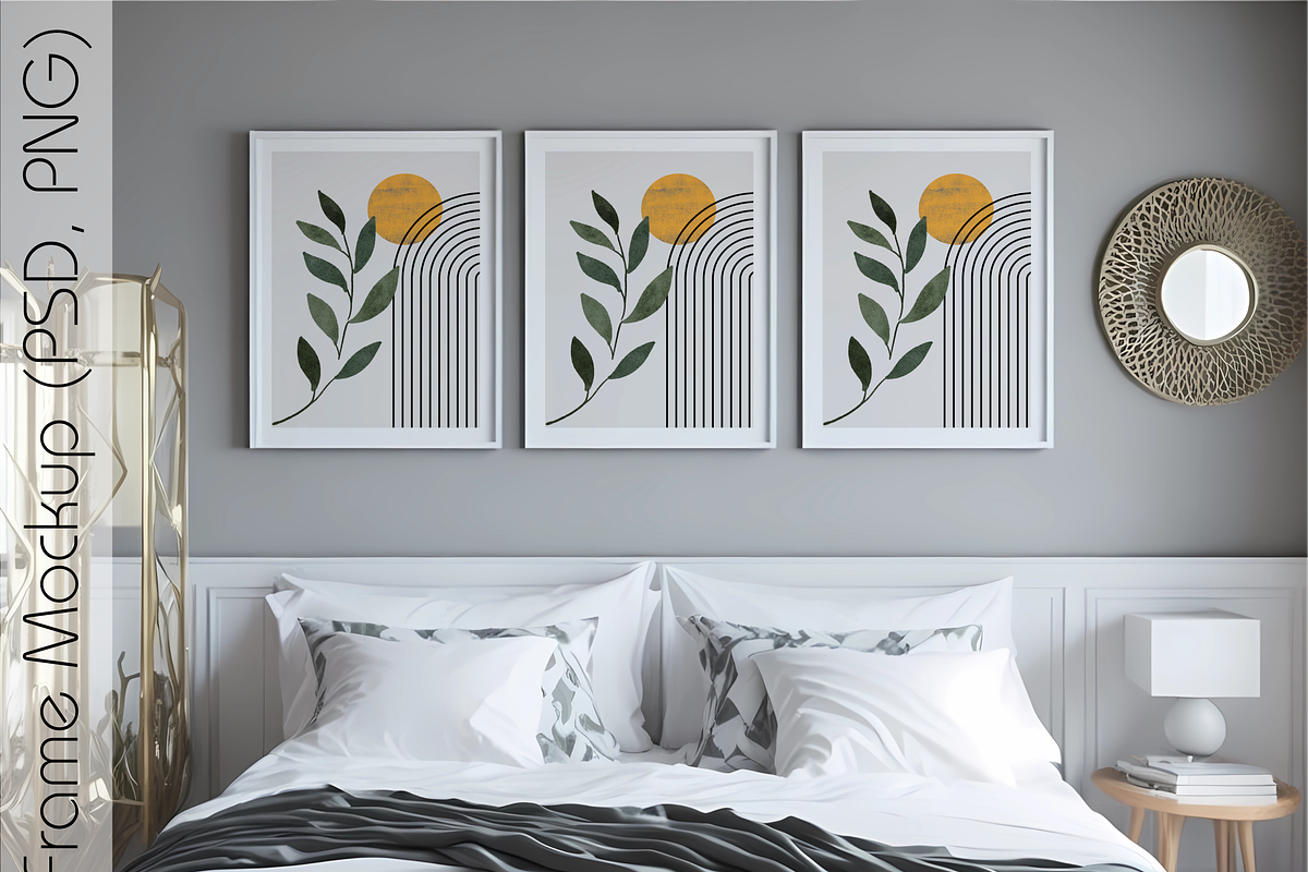 Three Vertical Frames Mockup, a Templates & Theme by Ali's Designs (Photo 3 of 3)