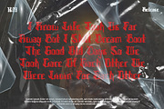 Backeys - Modern Blackletter Font, a Blackletter Font by Dhabee (Thumbnail 15 of 17)