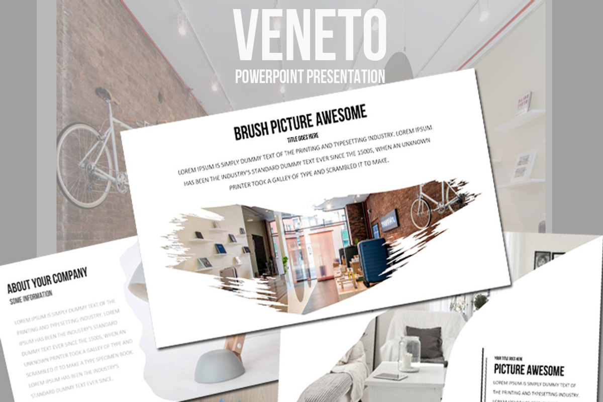 VENETO POWERPOINT PRESENTATION, a Presentation Template by SlideBester (Photo 1 of 8)