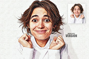 Paper Cartoon Art, an Action Add-On by DesignCave (Thumbnail 2 of 5)
