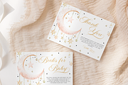 Pink Over the Moon Baby Invite, an Invitation Template by Digital_Mind (Thumbnail 8 of 8)