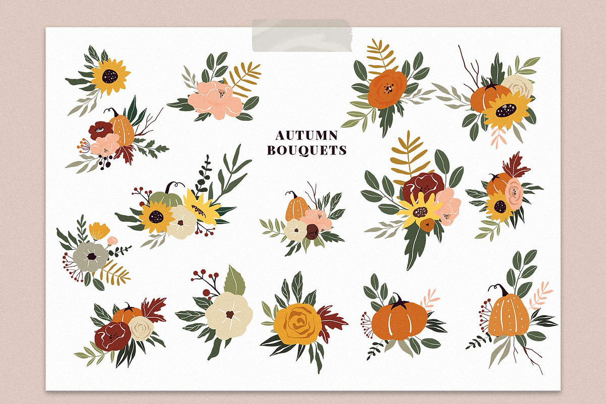 ABSTRACT BUNDLE - woman, flowers, a Person Illustration by Spark Studio Brushes (Photo 18 of 25)