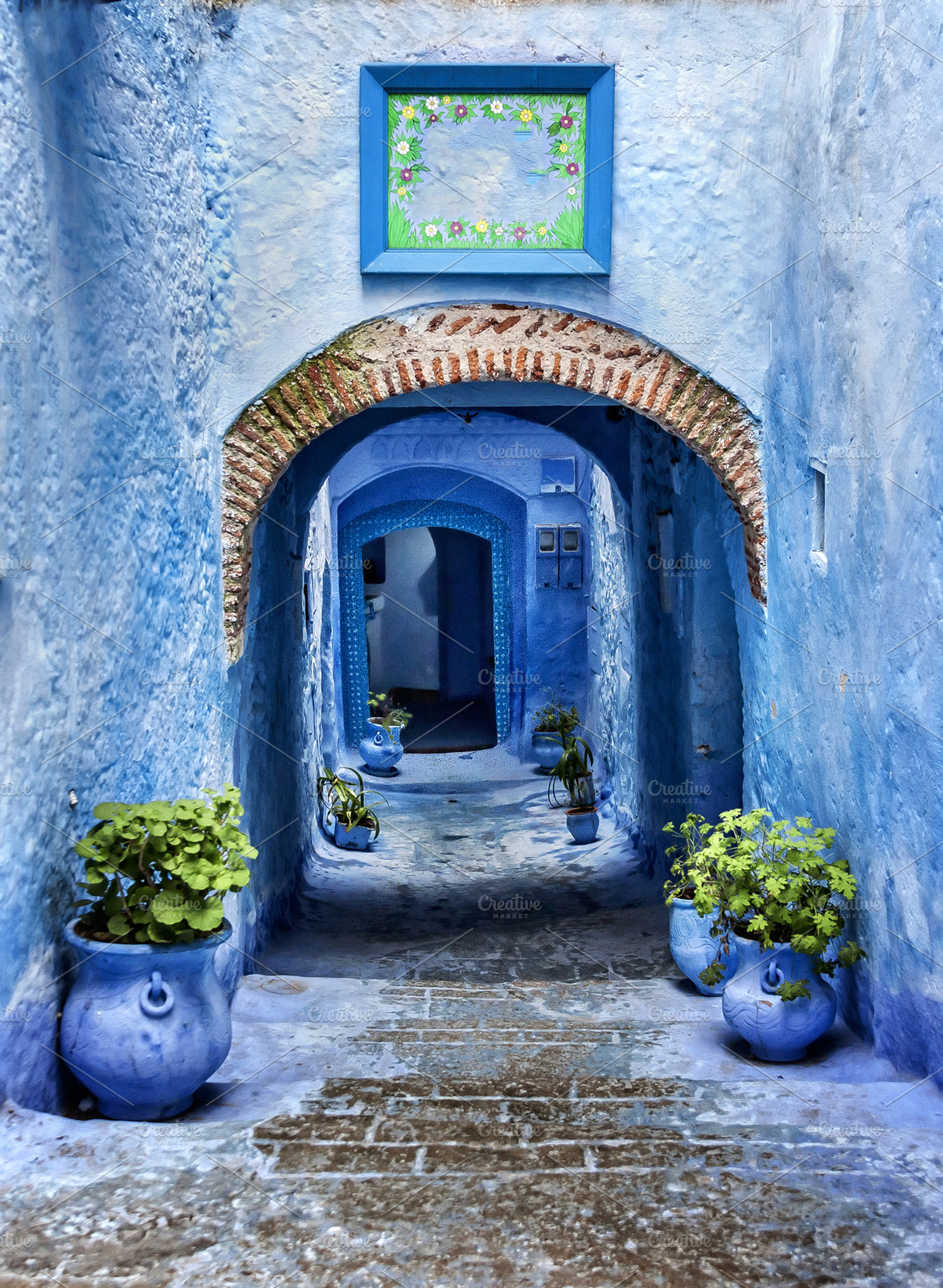 Chaouen in morocco containing chefchaouen, morocco, and tangier