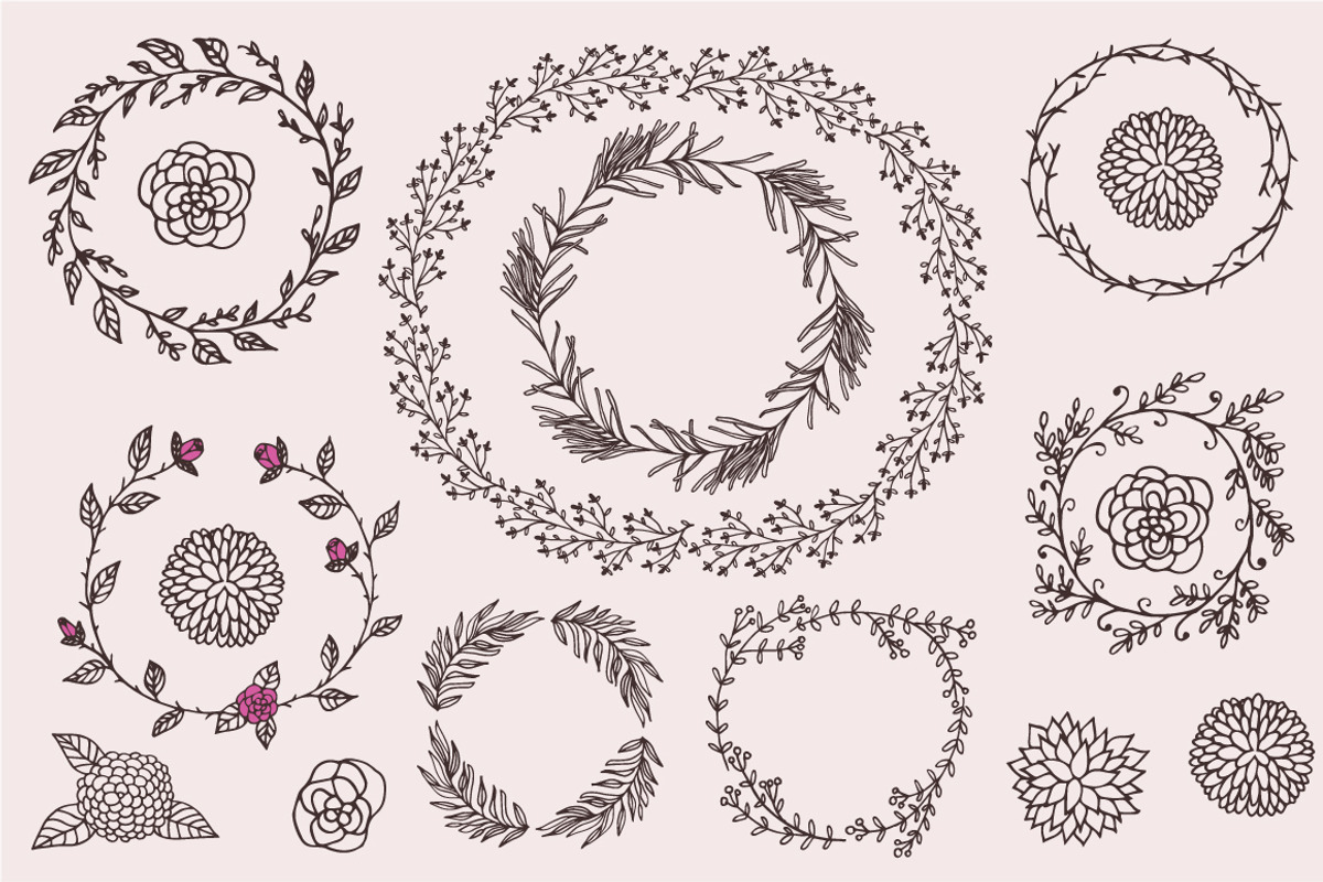 Designer's Hand Drawn Vector Kit preview 6