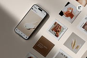 Instagram Post Mockup, an iPhone Mockup by Row Creative (Thumbnail 3 of 13)