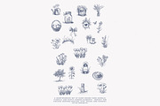 vintage clipart farm animals set, a Decorative Illustration by Patishop Art (Thumbnail 9 of 10)