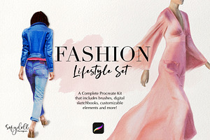 Fashion Lifestyle Set for Procreate