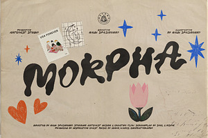 Morpha – Organic Blob Typeface