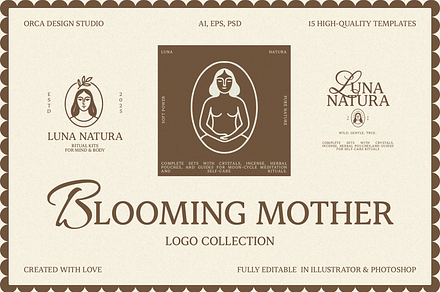 Blooming Mother Logo Kit