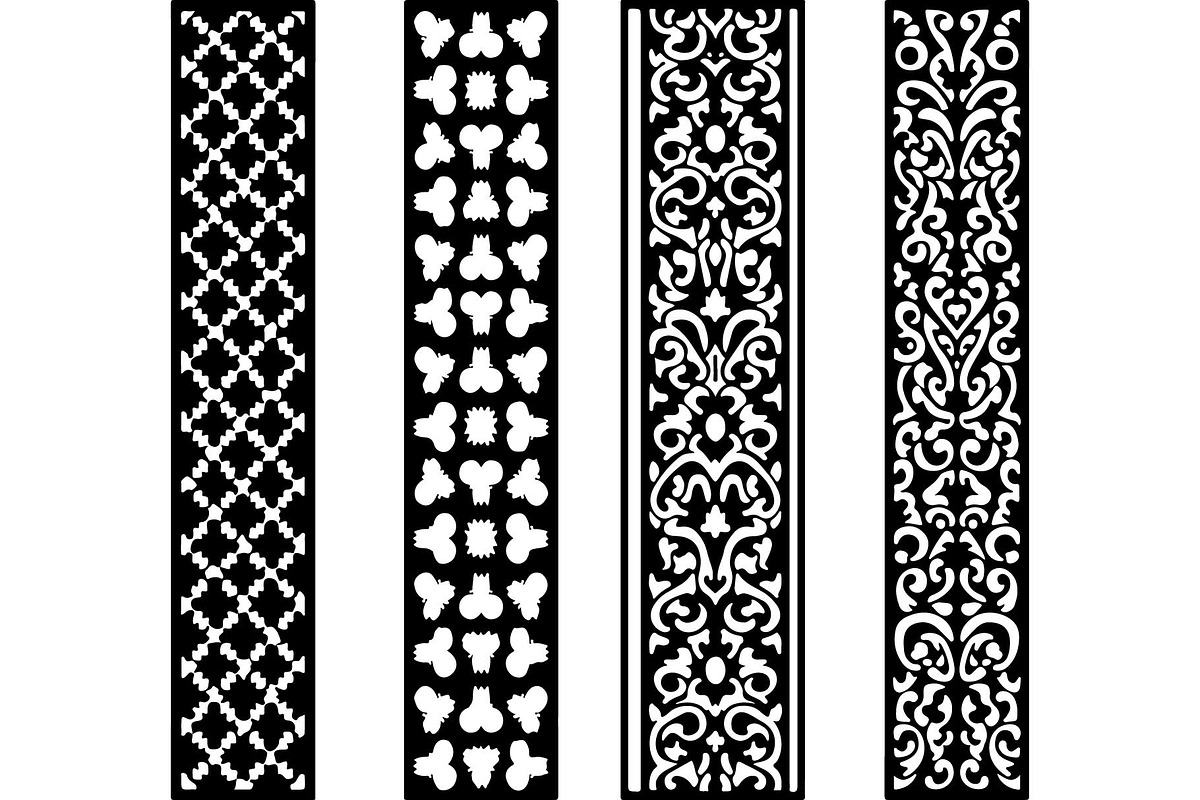Geometric Pattern Panel Set, an Object Graphic by abu67222 (Photo 4 of 13)