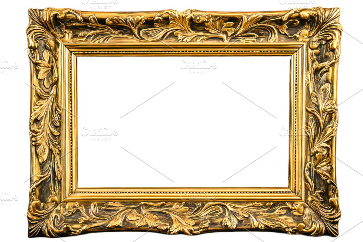 vintage frame PNG, a Graphic by VetalStock
