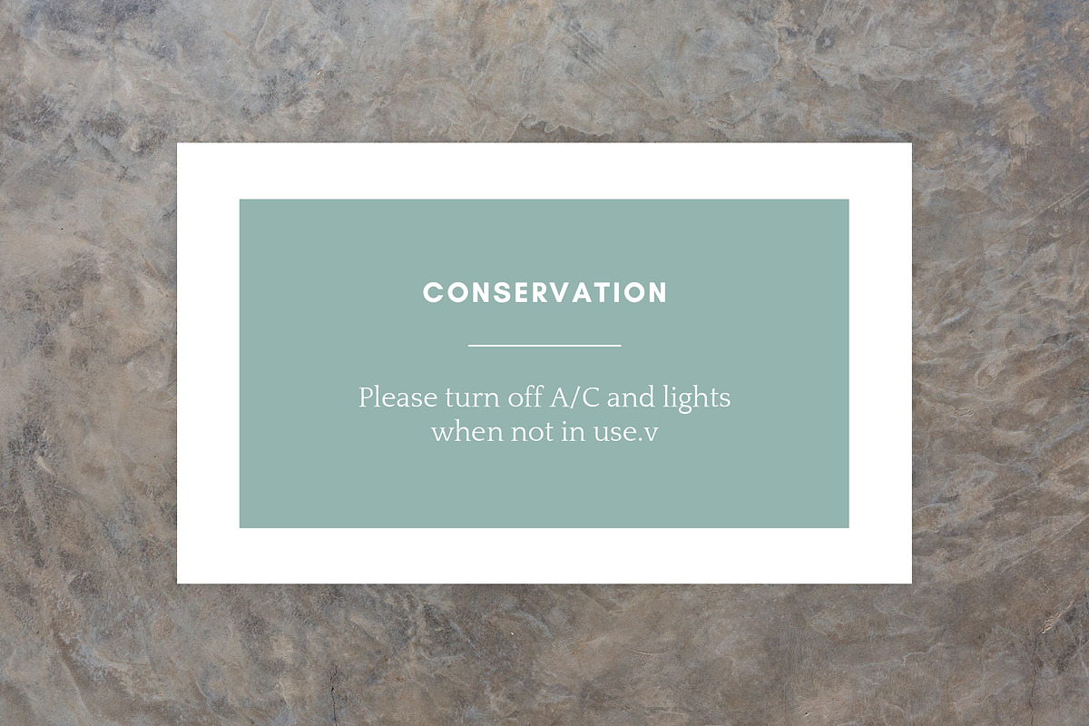 Beach House Info Signs for Airbnb, a Templates & Theme by Kin Studio (Photo 6 of 8)