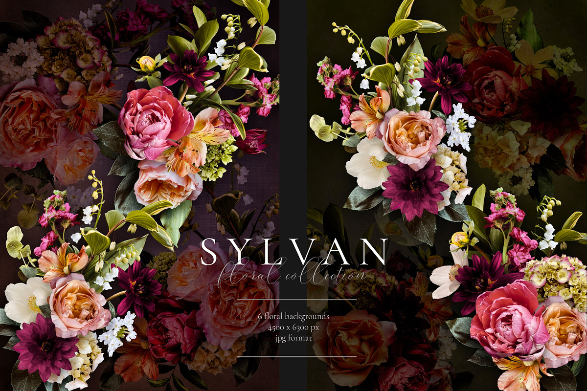 Sylvan Floral Clip Art Collection, an Object Graphic by Eclectic Anthology (Photo 2 of 20)