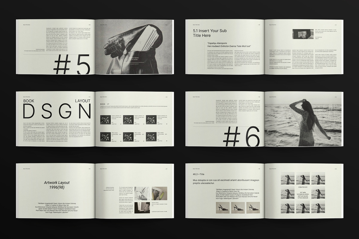 Editorial Magazine & Book Layout, a Magazine Template by Studio Monova (Photo 10 of 12)