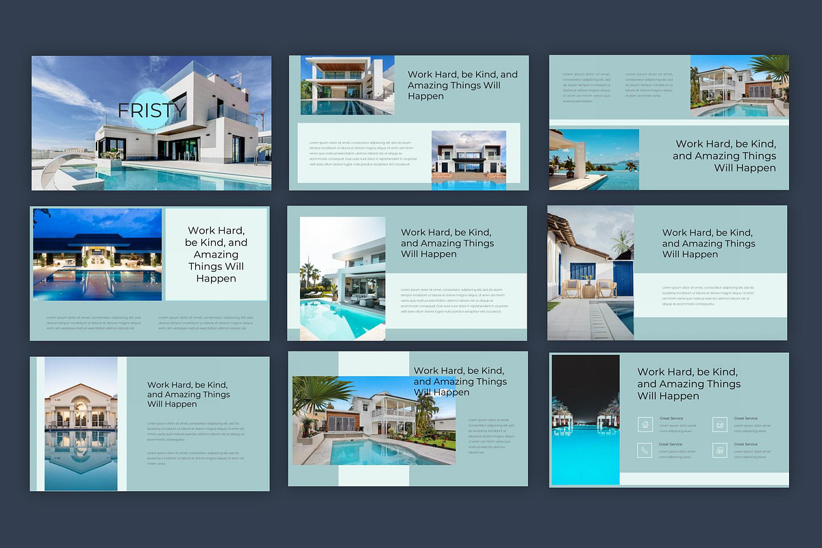 Fristy - RealEstate Keynote Template, a Presentation Template by riz creative studio (Photo 5 of 9)